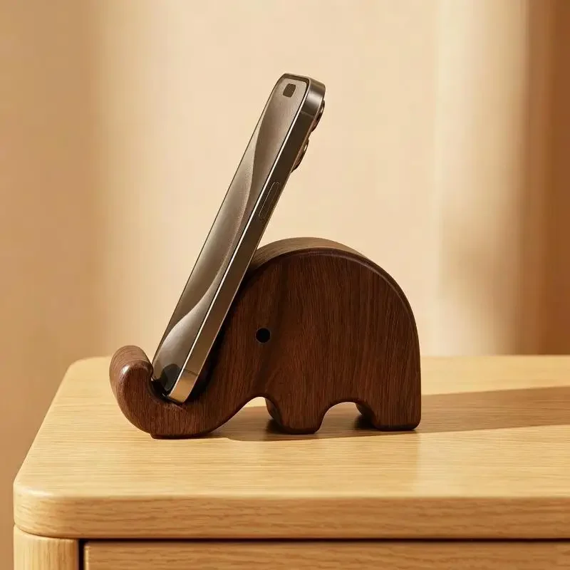 Desk Accessories - Original soporte para teléfono de madera