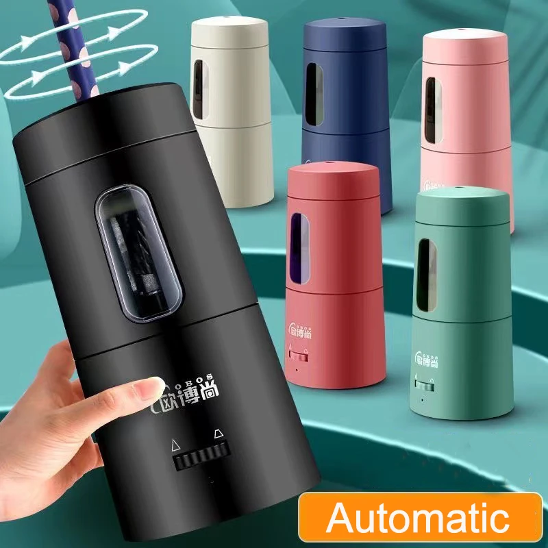 Electric Pencil Sharpener Usb - Sacapuntas eléctrico automático y creativo, con