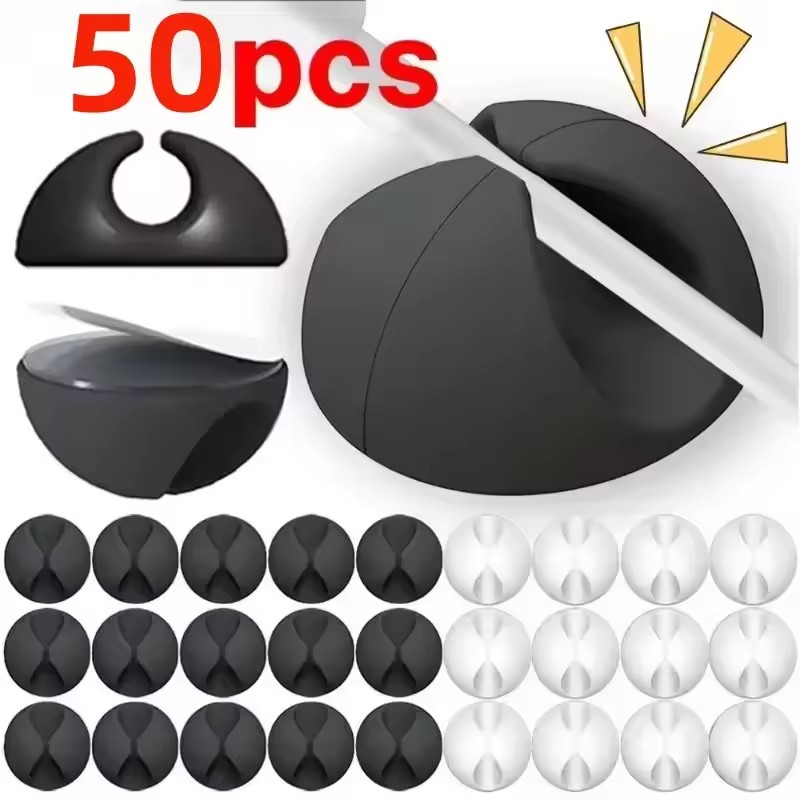 Desk Accessories - 5/50 unidades: mini organizador de cables,