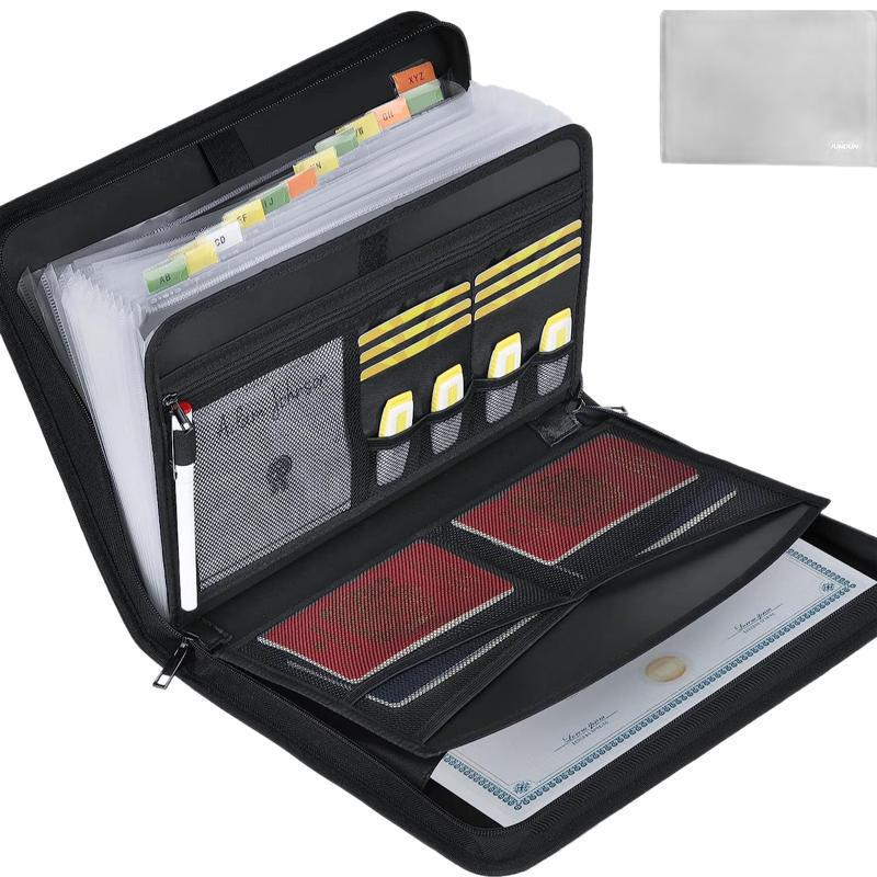 Carpeta de Archivos Expandible - Expandable Accordion File Folder 13 Pockets reseña y precio