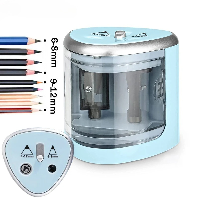 Sacapuntas Eléctrico de Dos Or - Electric Pencil Sharpener Usb reseña y precio
