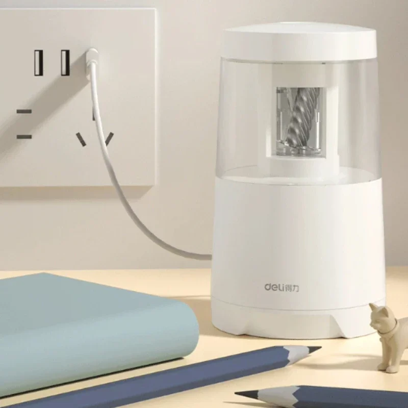 Sacapuntas eléctrico Deli, con - Electric Pencil Sharpener Usb reseña y precio