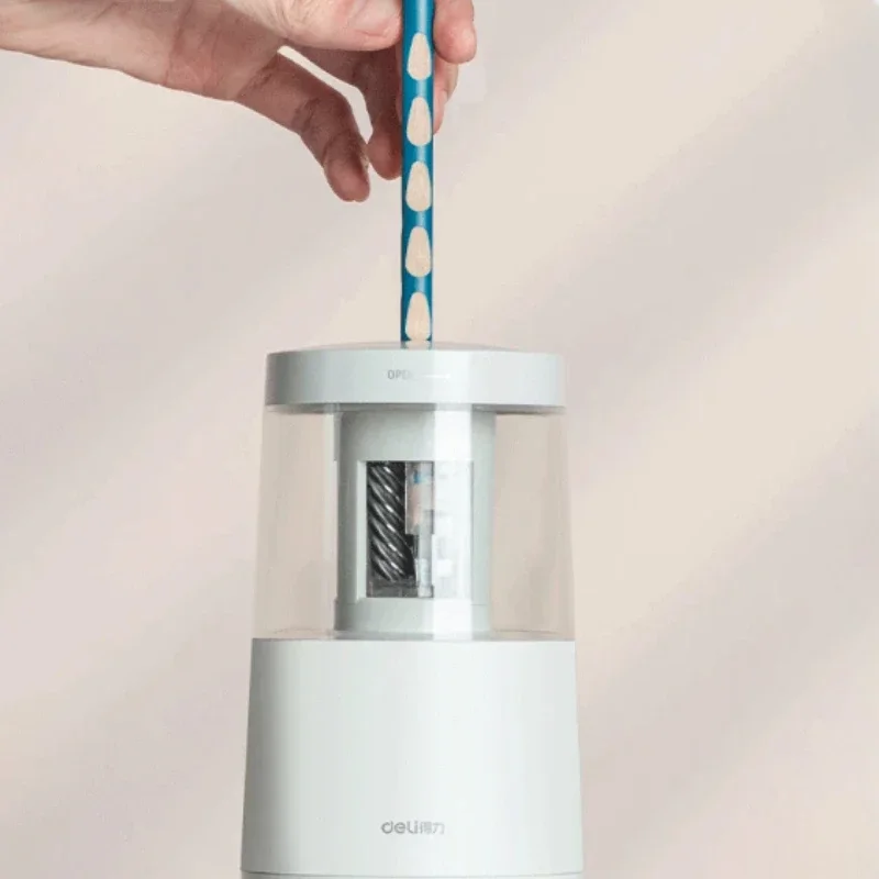 Sacapuntas eléctrico Deli, con - Electric Pencil Sharpener Usb reseña y precio