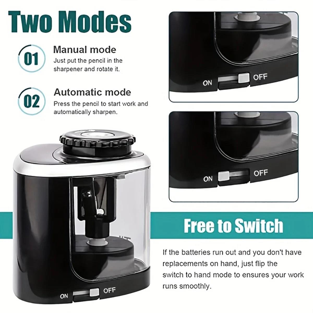 Sacapuntas eléctrico de escrit - Electric Pencil Sharpener Usb reseña y precio