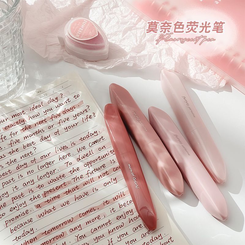 4 Uds. Marcadores de doble pun - Pastel Highlighter Set Double Ended reseña y precio