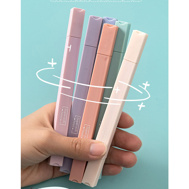 Juego de rotuladores resaltado - Pastel Highlighter Set Double Ended reseña y precio