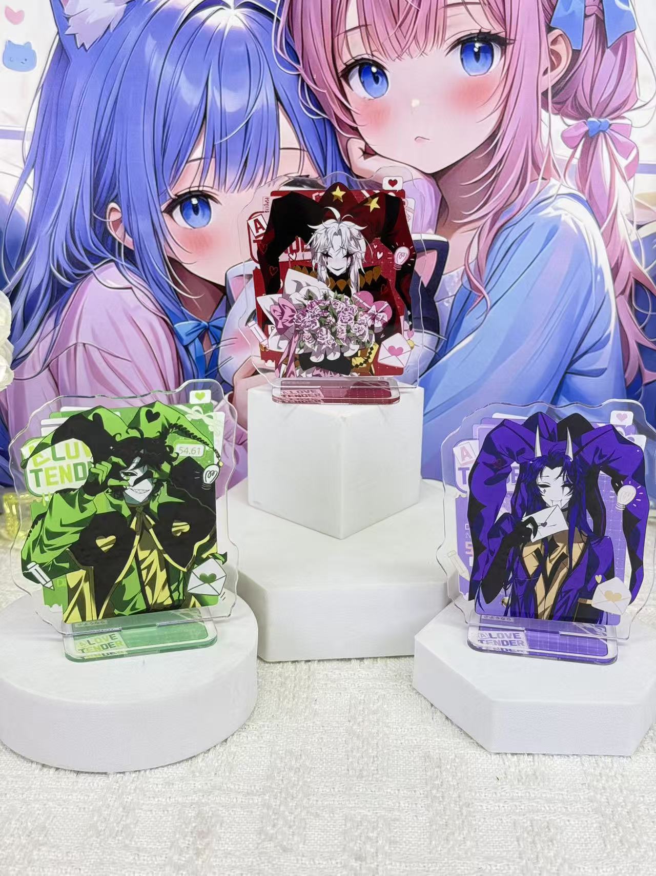 Figura acrílica de anime, sopo - Desk Accessories reseña y precio
